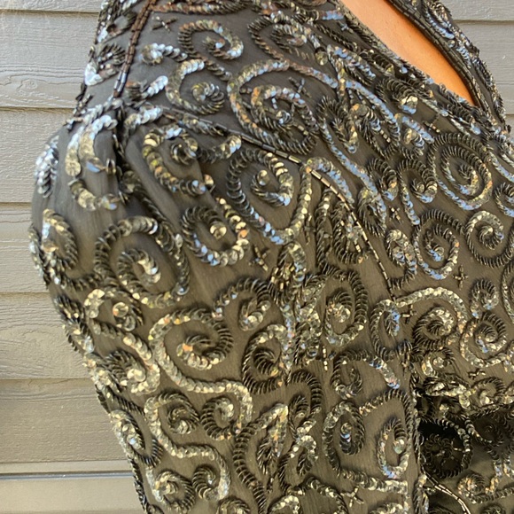 Black sequin jacket - Picture 4 of 4